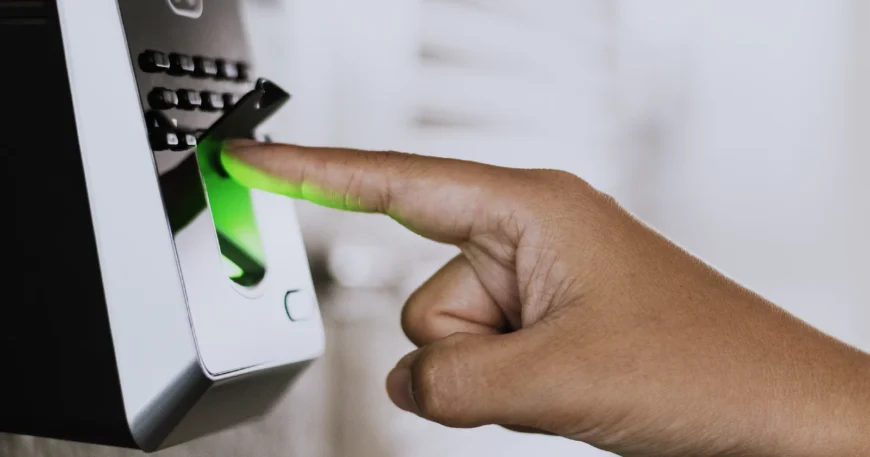 Biometric fingerprint scanner access