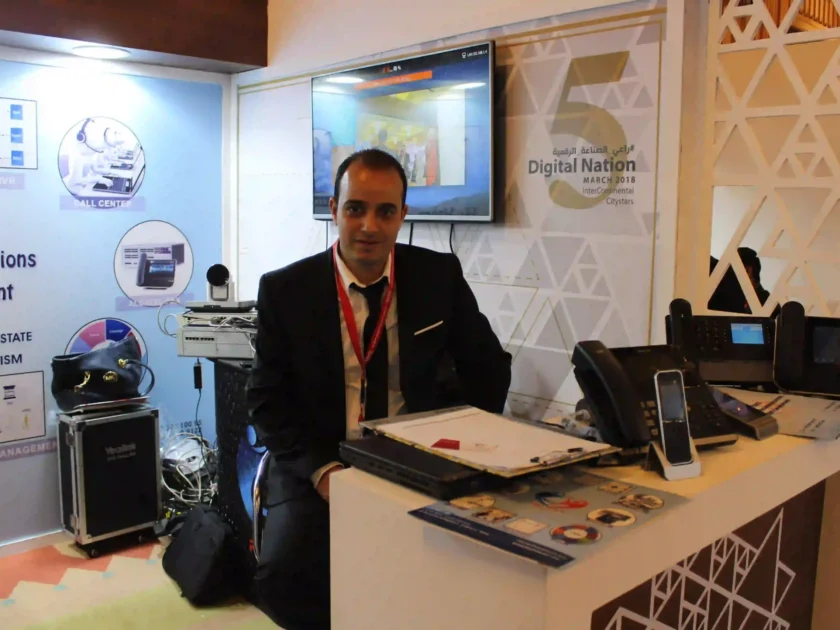 Professional Networking At Stand